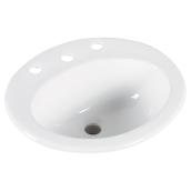 Lavabo encastré Oval, 19,88