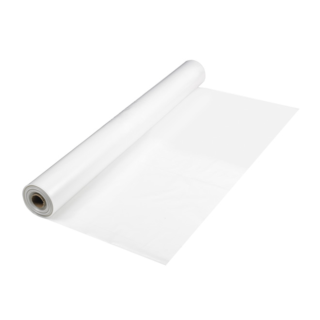 Pellicule multiusage Climat Guard robuste, transparente, plastique, 180 po x 100 pi