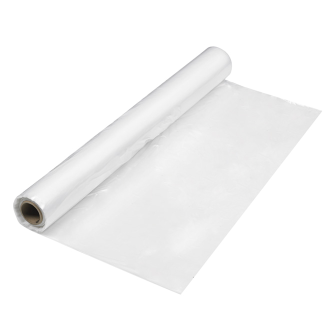 Pellicule multiusage Climat Guard légère, plastique, transparente, 102 po x 177 pi