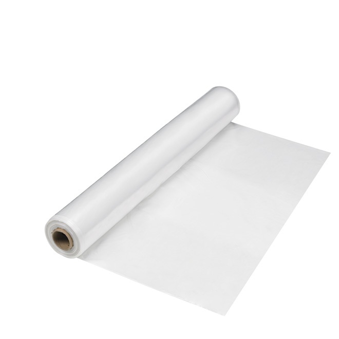 Vapour Barrier Polyethylene Plastic Film - Clear - 144-in x 1200-ft