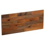 Pro-DF Address Plate -  Hemlock Wood Rustic - 16-in x 6 3/4-in
