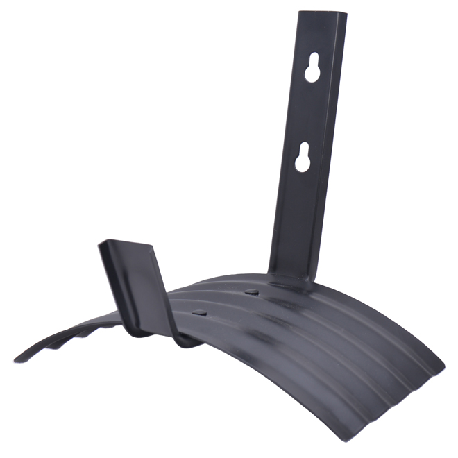 VALU+ Black Metal Wall Mount 98.4-ft Hose Holder