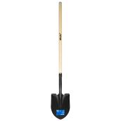 VALU+ 8.3 x 54.3-in Long Handle Cast-Iron/Wood Round Shovel