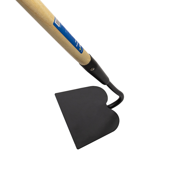 VALU+ 6 x 57-in Long Handle Cast-Iron/Wood Garden Hoe