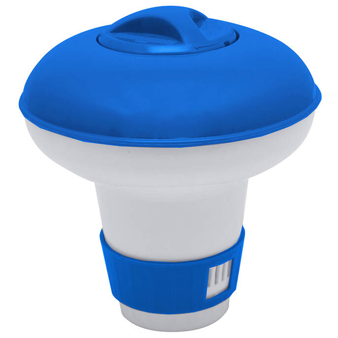 VALU+ Floating Chlorine Dispenser in Plastic 5-in