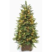 Arbre de Noël pour porche, 100 lumières, 880 pointes, 4'