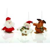 Holiday Living - Stuffed Plushies - Ornament - Polyester - 3.5-in - 3/Pck