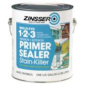 Bulls Eye 1-2-3(R) Water-Base Primer Sealer - 3.7 L - White