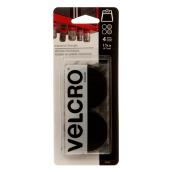 VELCRO® Brand Disks - Self-Adhesive - 1 7/8" - Black - 4PK
