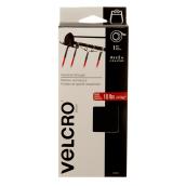 VELCRO® Brand Tape - Self-Adhesive - 4' x 2" - Black