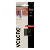 VELCRO® Brand Strips - Self-Adhesive - 1" x 4" - Grey - 5PK