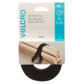 VELCRO® Brand ONE-WRAP® Straps - 12' x 3/4" - Black