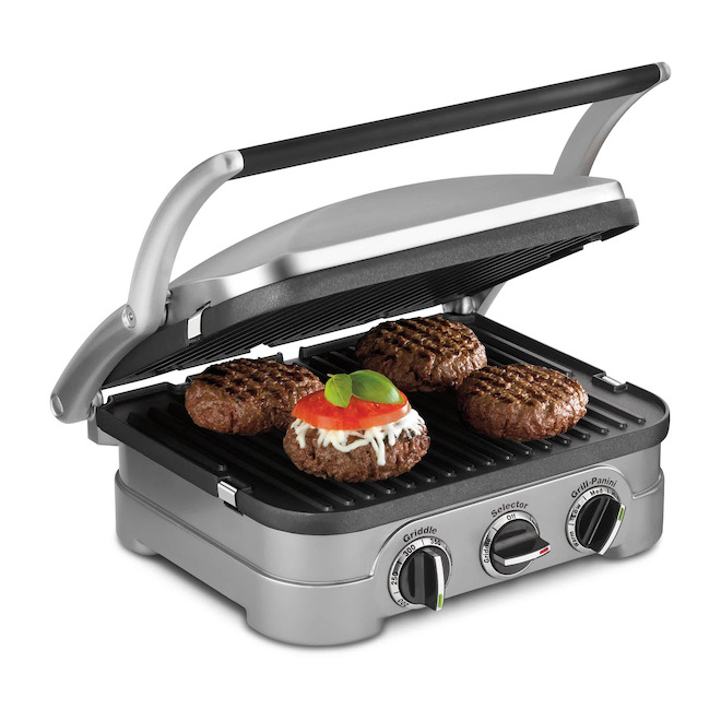 Cuisinart 5-in-1 Stainless Steel Multi-Function Panini Grill