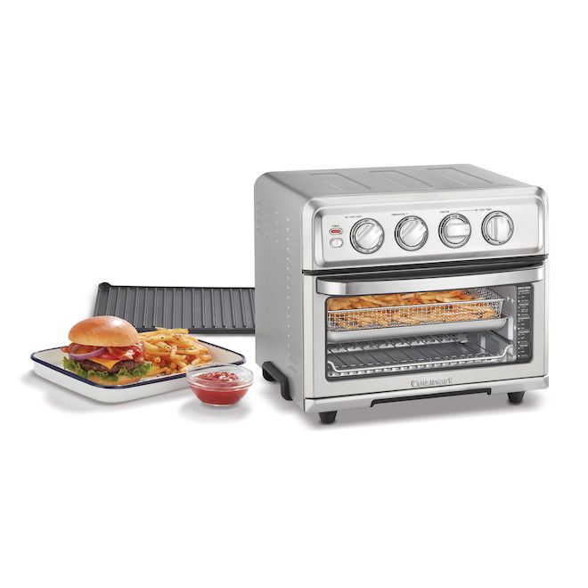 Cuisinart Stainless Steel countertop Convection Air Fry Toaster Oven - 1800 W - 15.75 x 13.75 x 12.25-in