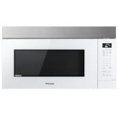 Panasonic Inverter Over-the-Range Microwave Oven - 2.0-cu ft - 1100 W - White - Sensor Cooking