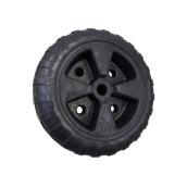 Dock Edge Rolling Dock Wheel - 24-in - Polyethylene - Black