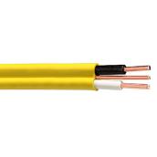 Câble électrique NMD90 Southwire Romex Simpull calibre 12-2 75 m bobine jaune