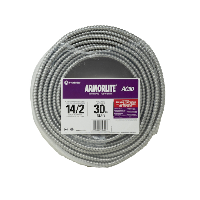 Southwire AC90 14/2 30 M Wire