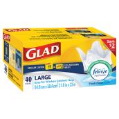 Large Kitchen Easy-Tie Garbage Bags
