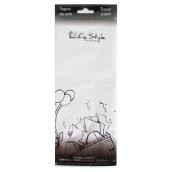 Papier de soie, 20 po x 26 po, blanc, 10 feuilles