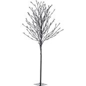 Arbre lumineux à DEL intérieur et extérieur, 240 lumières, 57"