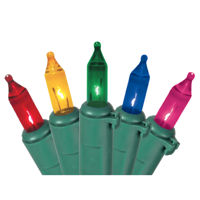 Holiday Living Light Set 100 Incandescent Mini Indoor Multicolour