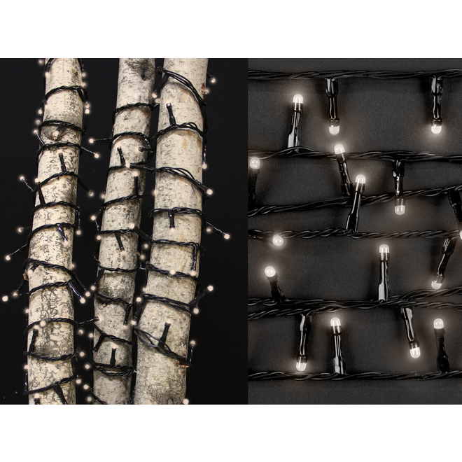 Holiday Living Light Set - 200 LED F5 Lights - Warm White