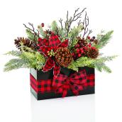 Holiday Living 1-Pack Multicolour Christmas Centerpiece