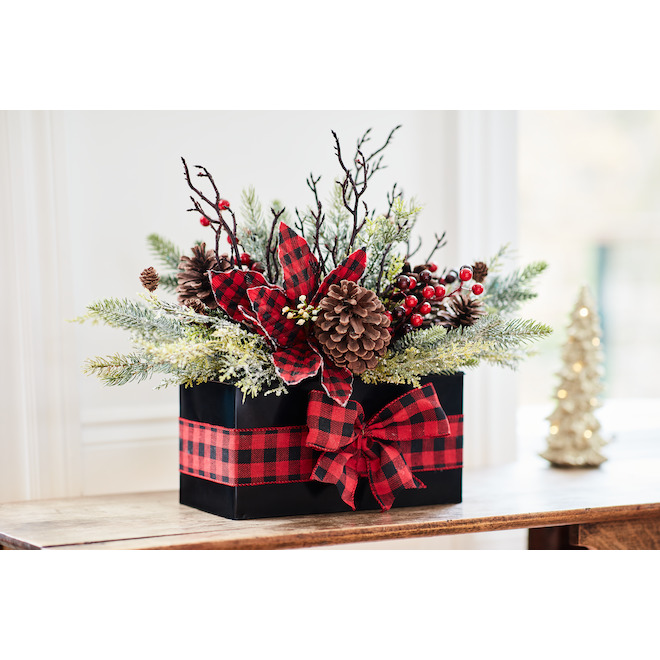 Holiday Living 1-Pack Multicolour Christmas Centerpiece