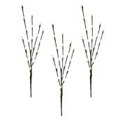 Holiday Living 3-Pack 30-in Lawn Stakes with White Twinkling LED Lights