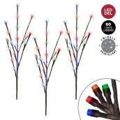 Holiday Living 3-Pack 30-in Lawn Stakes with Multicolour Twinkling LED Lights