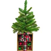 Holiday Living 1-Pack Green Christmas Tree with Decorations - 26-in