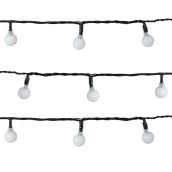 Harbor Breeze 35.7-ft 100-Light Solar LED String Lights