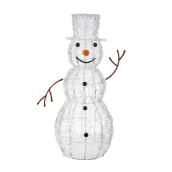 Celebrations L&CO 3.5-ft Snowman with Colour Changing LED Lights