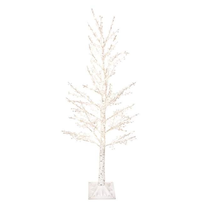 Celebrations by L&CO Artificial Decorative Prelit Birch Tree 4-ft - 120 LED Lights