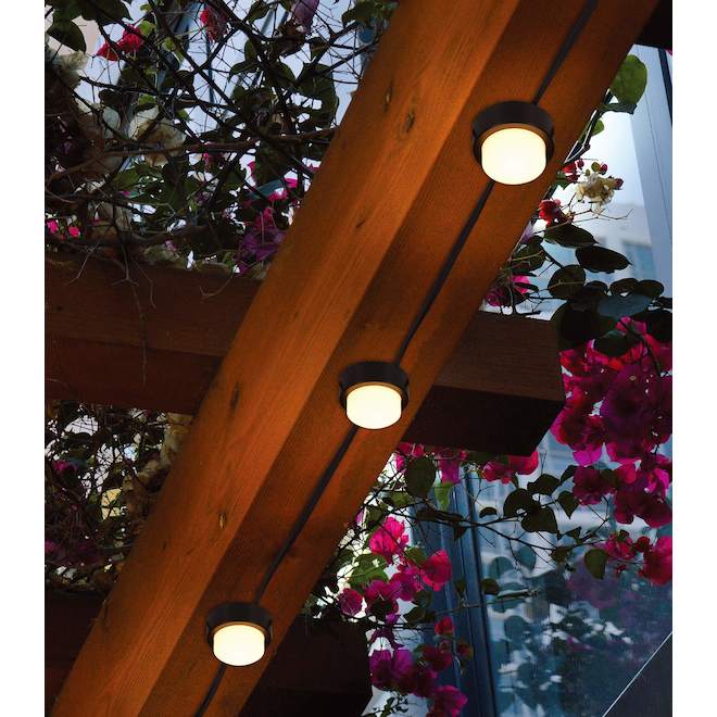 Landon & Co. Mini LED Garden Lights 39-ft w/ Stakes and 10 LED Lights - Warm White