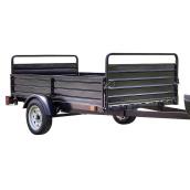 DK2 5 x 7-ft Utility Trailer with Removable Side Panels