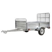 DK2 4.5 x 7.5-ft. Galvanized Steel Utility Trailer with Drive-Up Gate