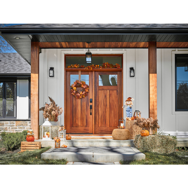 Holiday Living 6.3-in Decorative Pumpkin Orange