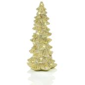 Infinity Lighted Gold Tree Tabletop Decoration