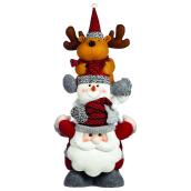 Infinity 39.76-in Multicolour Stacked Christmas Figurines