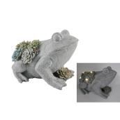 Style Selections 6.69-in Grey Frog Figurine