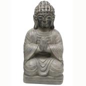 Style Selections 52 cm Sitting Buddha Statue