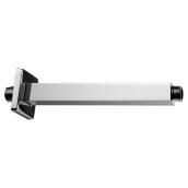 Bras de douche, carré, plafond, 11 7/16