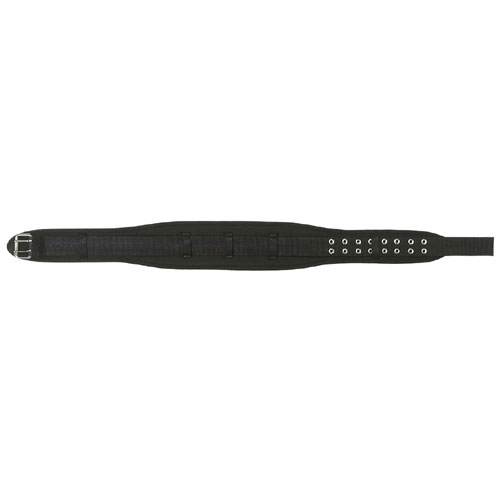 Kuny's Wide Padded Comfort Belt - Nylon - Black - 5-in W