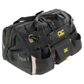 Sac à outils avec plateau supérieur en plastique, 18 po