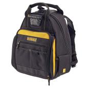 Backpack Tool Bag with Light - 57 Pockets - Black and Yellow