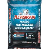 Alaskan Premium Ice Melter 19.8-lbs NaCl Ice Melt (Calcium Chloride Included)