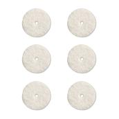 Dremel Polishing Wheels - Felt Cloth - 6 Per Pack - 1/2-in Dia