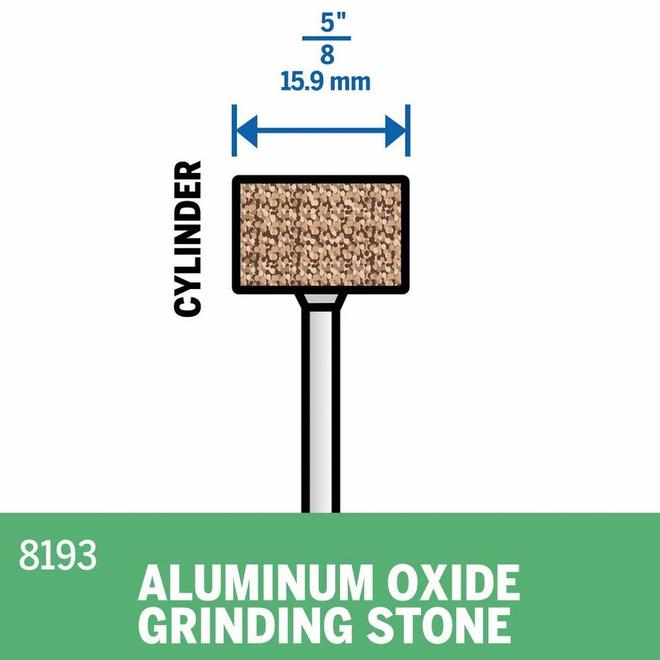 Dremel 5/8-in Aluminum Oxide Grinding Stone Wheel